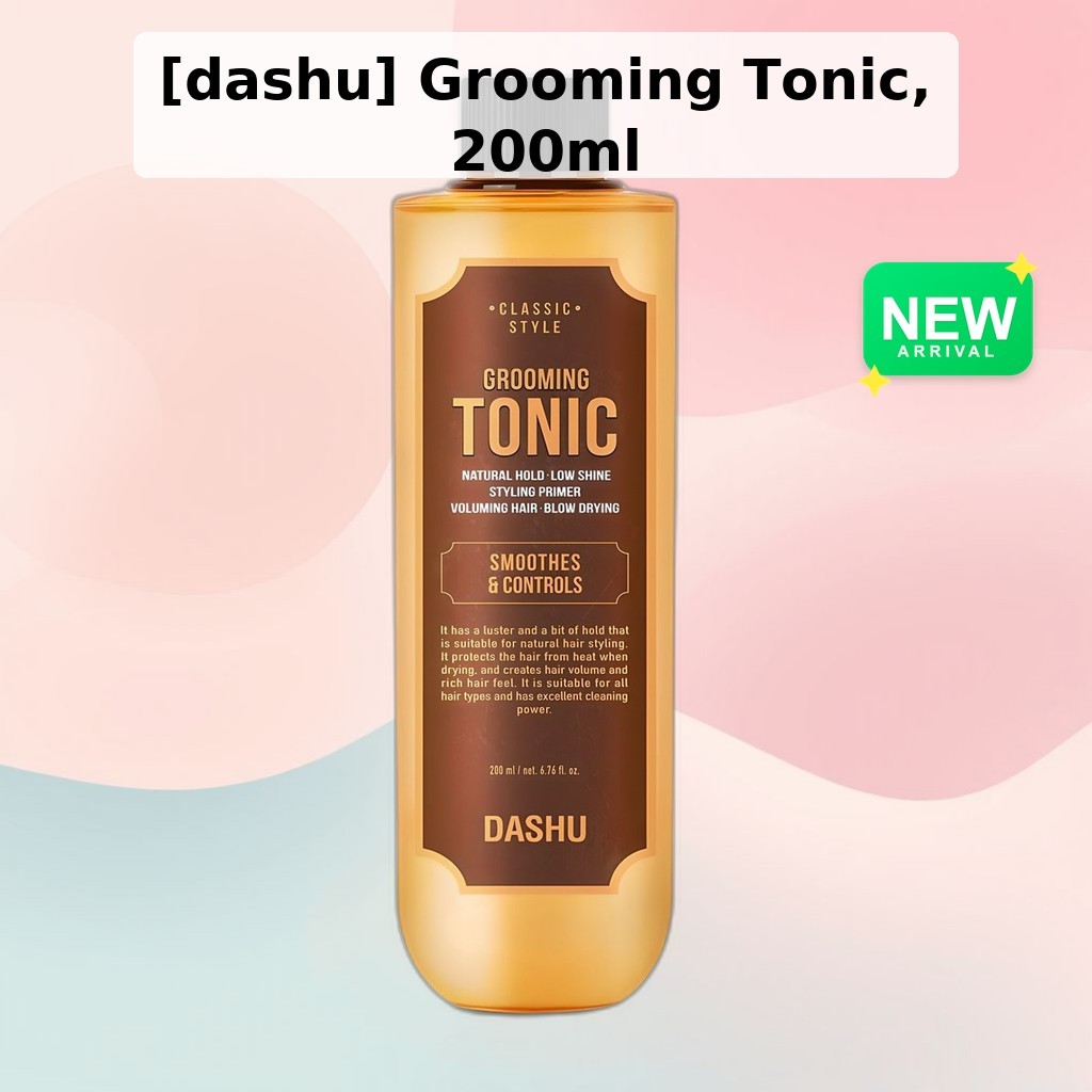 [dashu] Grooming Tonic, 200ml / Korean Grooming Tonic / Natural Hold / ของแท้ 100% โดย Kravel