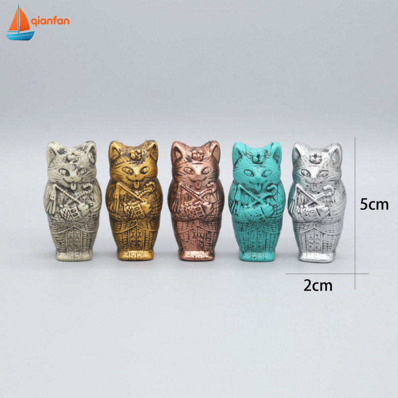 King of Egyptอียิปต์อียิปต์ฟาโรห์Mummy Cat God Sanhuaตุ๊กตาเครื่องประดับตุ๊กตา