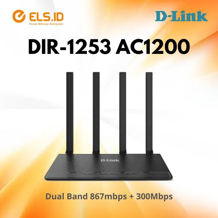 D-Link DIR-1253 AC1200 เราเตอร์กิกะบิตไร้สาย