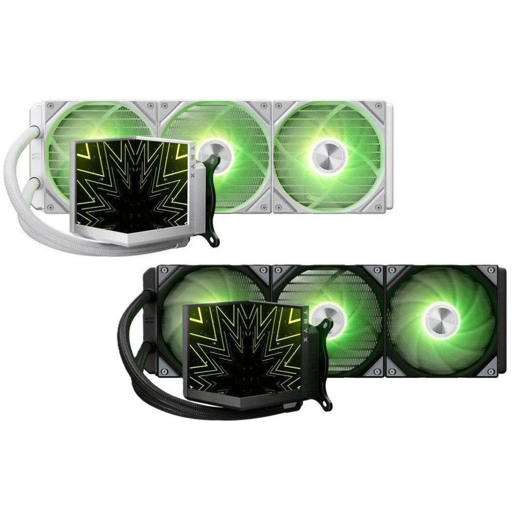 CPU COOLER TRYX STAGE ARGB 360MM BLACK/WHITE LIQUID AIO