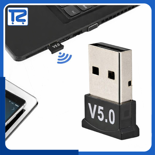 ตัวรับสัญญาณบลูทูธ PC / Bluetooth USB Dongle 5.0 / Bluetooth Dongle PC / Bluetooth PC AK005 - TZ