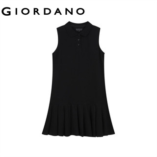 GIORDANO (Korea Collection) เดรสผู้หญิง Women's Polo Dress 0…