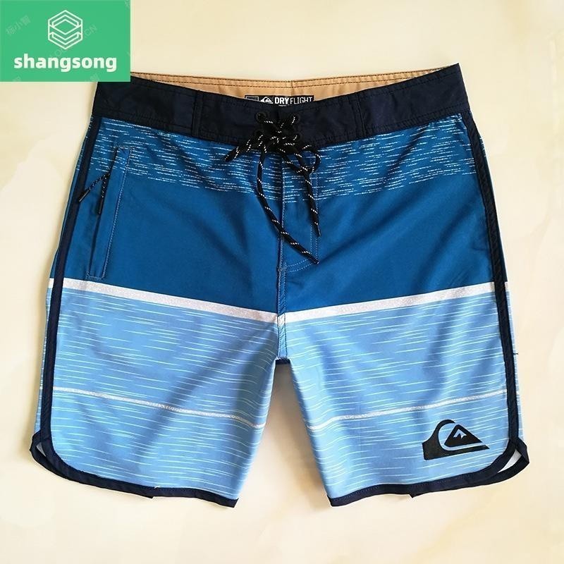 Shangsong Quiksilver กางเกงชายหาดแห้งเร็ว สำหรับท่องเที่ยวริมทะเล