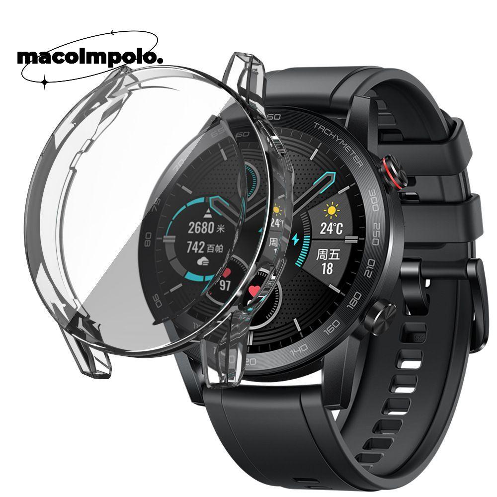 นาฬิกา TPU Ultra Thin Slim Soft 360 คลุมทั้งหมดสําหรับ Honor Magic Watch 2 46 มม