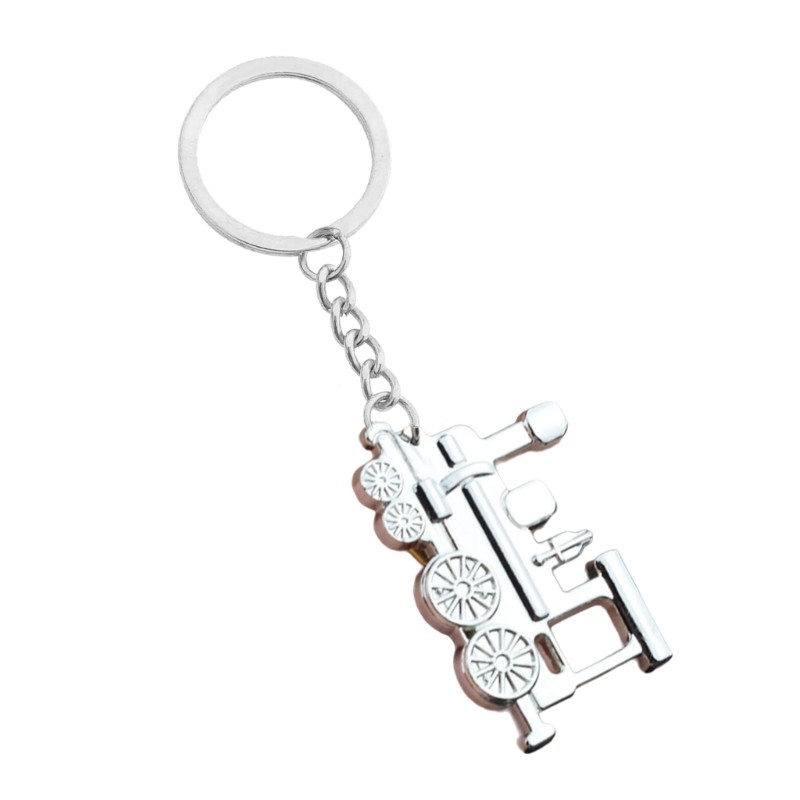 Coonn Classical Railroad Themed Key Holder Artistic Steam Engine Key Accessory Strong