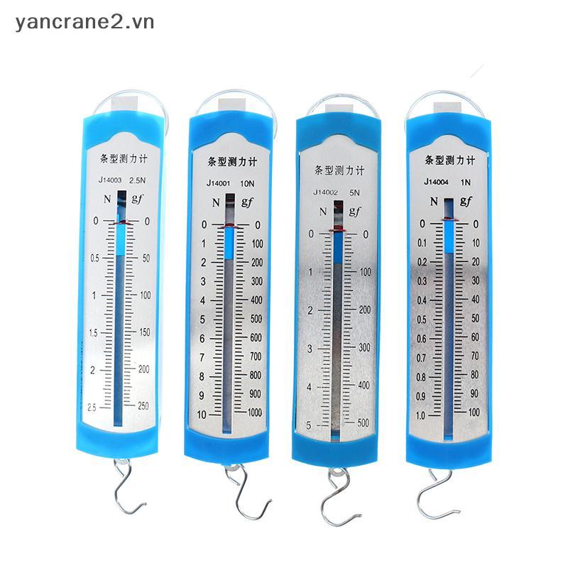 [yancrane] Spring Load Thrust Meter Lab Dynomometer Balance Newton Force Spring Scale (vn)