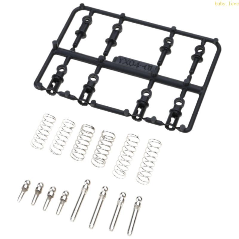 BLove * โช้คอัพโลหะด้านหน้าด้านหลัง Damper รถอุปกรณ์เสริมสําหรับ 1 18 Drifting รถ LDRC A86 LD1801 LD