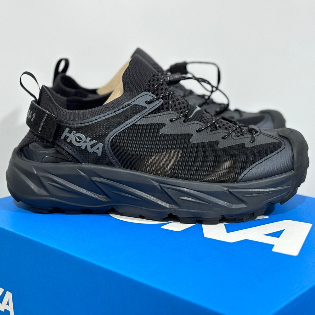 Hoka Hopara รองเท้าแตะผู้ชายและผู้หญิง Hoka Hopara 2 รองเท้าวิ่ง 1147650-BBLC