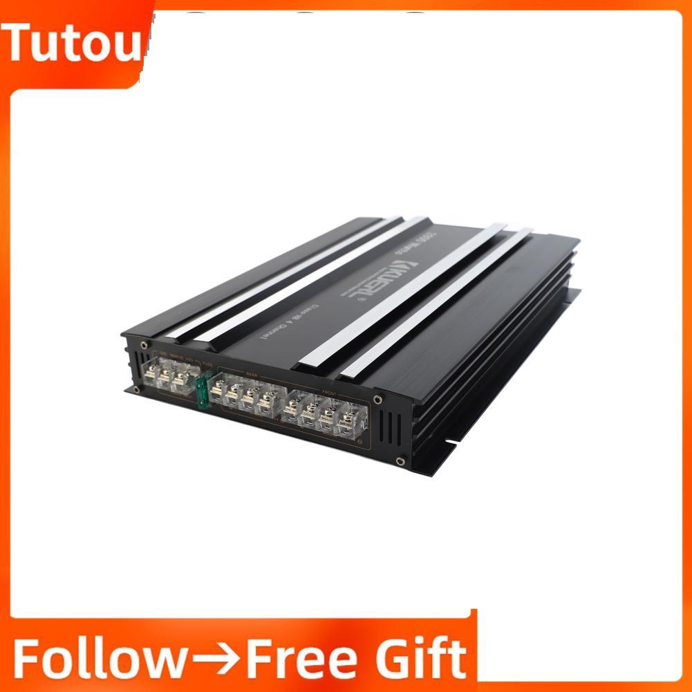 Tutoushop Dioche เครื่องขยายเสียงเครื่องเสียงรถยนต์ 4-Channel Class AB 2800W ระบบเสียง HighFidelity 