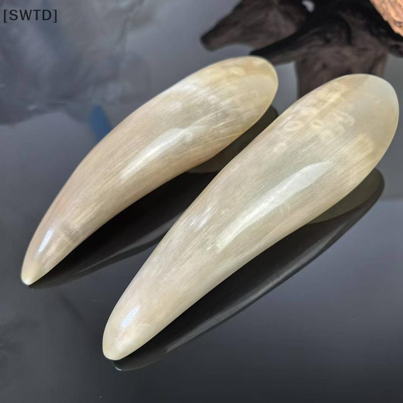 [SWTD] 1PC ธรรมชาติ Buffalo Horn ไม่มีความเครียด Guasha เครื่องมือนวดฝังเข็ม SPA Therapy Gua Sha นวดขูด Board null ราคา ถูกที่สุด ดีลบีเคเค แกลเลอรีภาพที่ 4