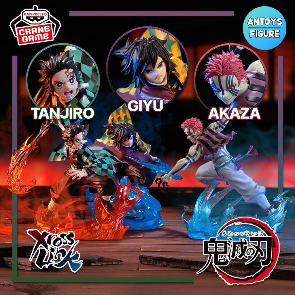 🧸（Pre-order）[เปิดจอง] ฟิกเกอร์ ของแท้ (Lot ) Demon Slayer: Kimetsu no Yaiba Xross Link Tanjiro / Giy