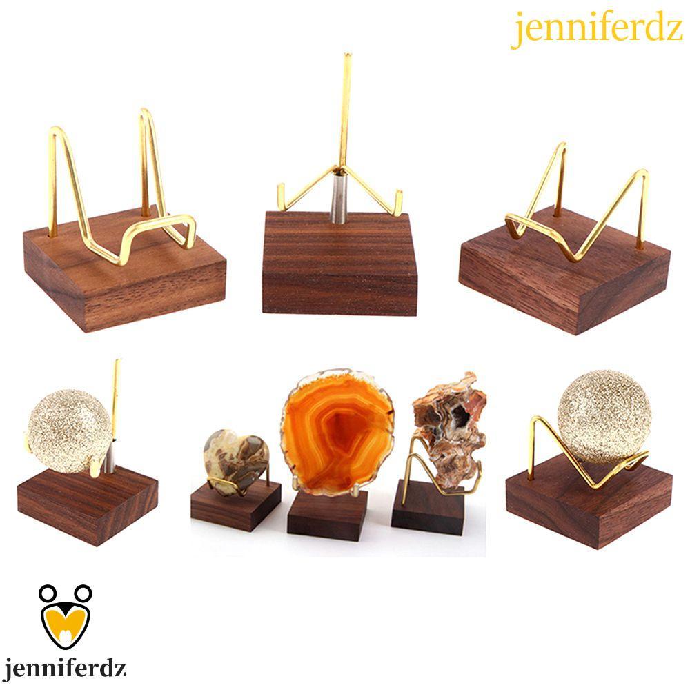 JENNIFERDZ Mineral Stand Home Office Show Room Home Decoraition Ores Agate Rocks Display Holder