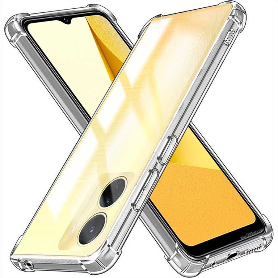 กันกระแทกTPUโปร่งใสสําหรับVIVO Y01 Y02 Y03 Y04 Y11 Y12 Y15 Y17 Y15s Y16 Y18 Y19 Y19s Y20 Y21 Y22 Y27