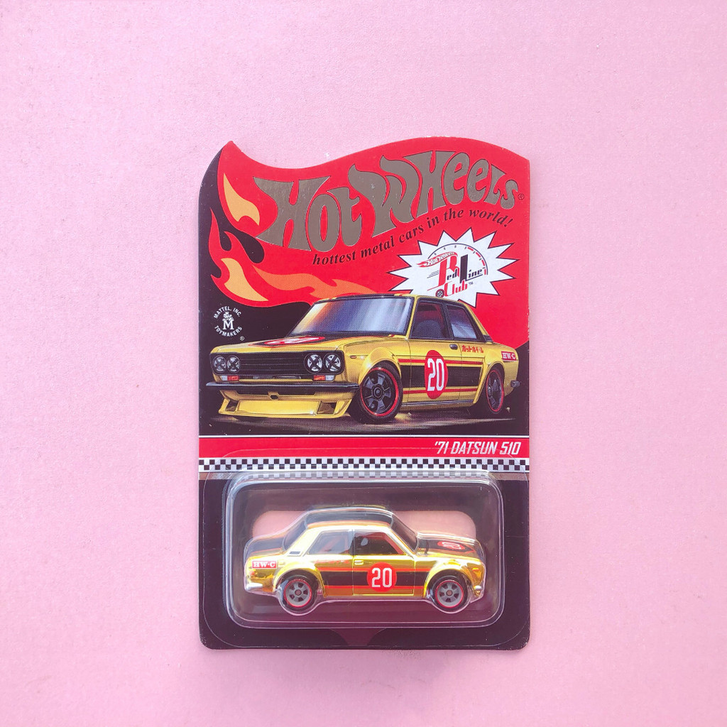 Hot Wheels RLC 71 datsun 510 datsun bluebird bluebird ท้องถิ่นทรราชทองเปิดปกพร้อมสต็อกทั้งหมด, 2020 