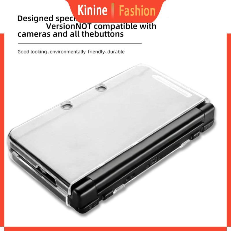 KIN ฝาครอบพลาสติกสําหรับ 3DS XL LL New 3DS Clear Protector Case ใหม่