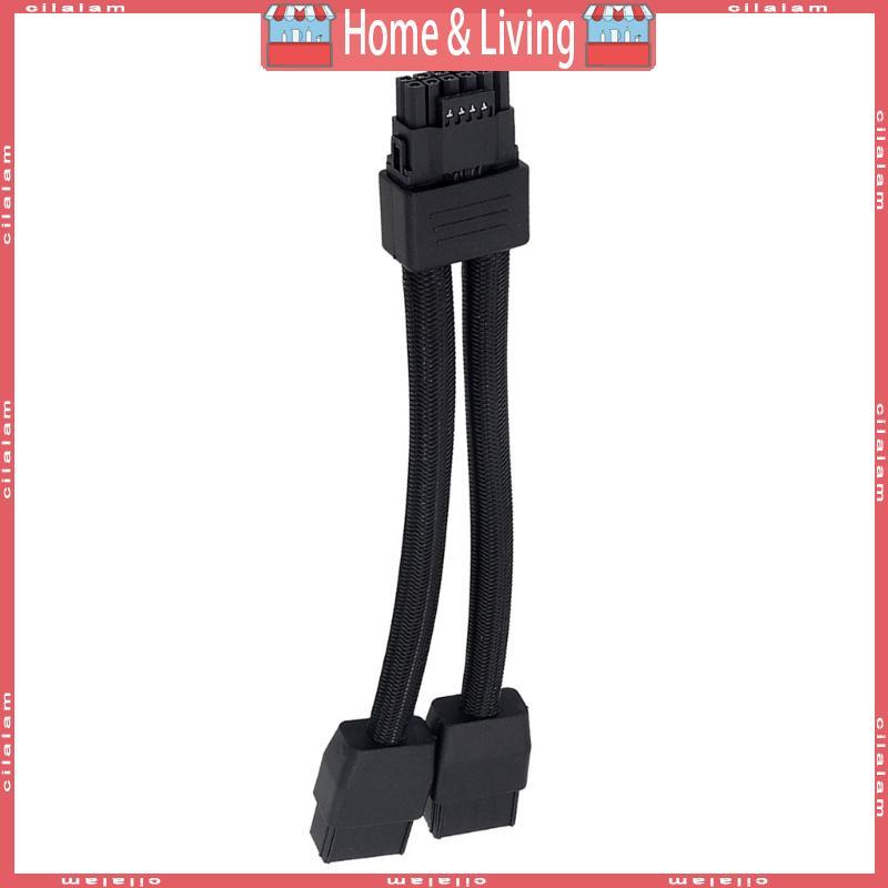 CI 12VHPWR สาย GPU 2x8PIN ถึง 16PIN GPU สายไฟสําหรับกราฟิกการ์ดสมัยใหม่สายต่อสําหรับ 3090Ti 4070Ti 4