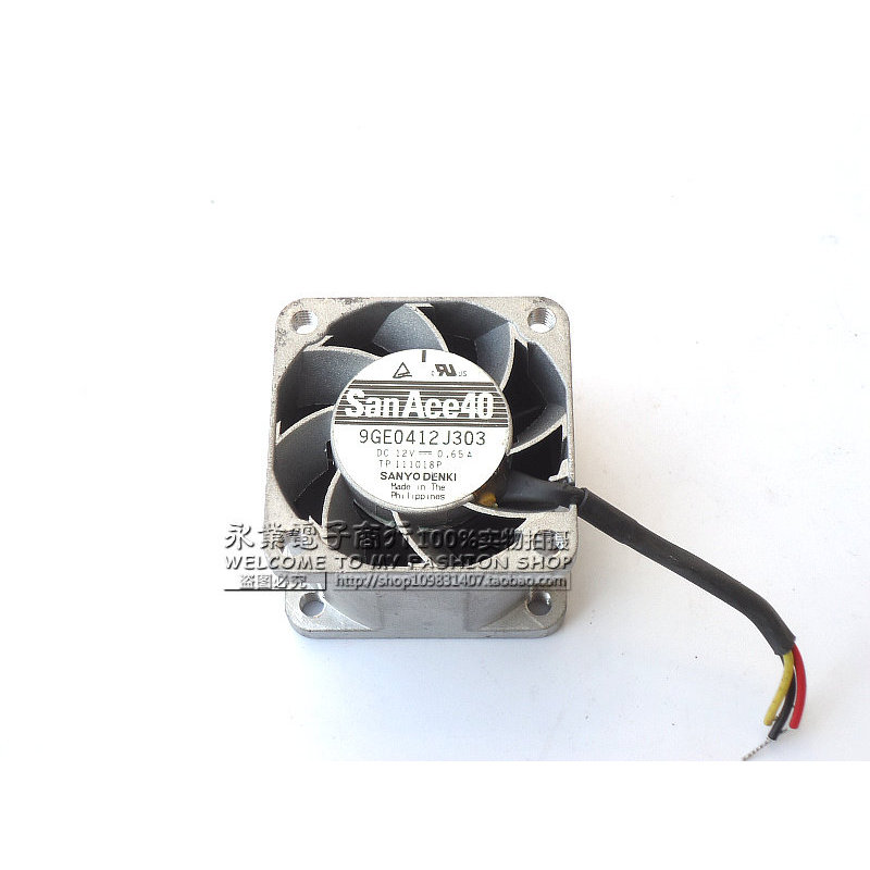 [Radiator] 4028 Sanyo 12V 9GE0412P3J03/J04/K03/J11/J301 พัดลม 9GE0412K3D01