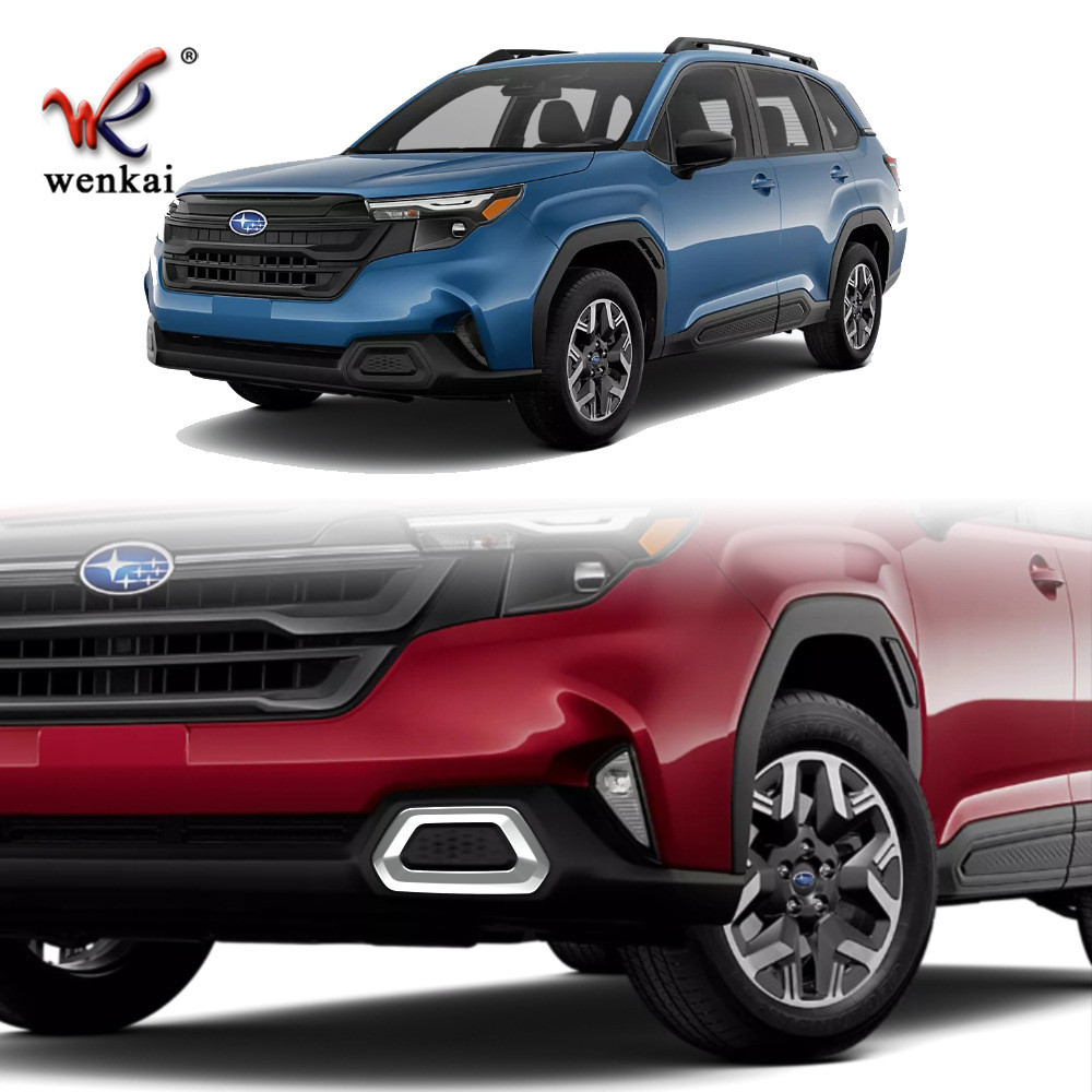 เหมาะสำหรับกันชนหน้าที่ปรับแต่งสำหรับ Subaru Forester SL รุ่นที่ 25, แถบกันชนตกแต่งเฉพาะสำหรับ Fores