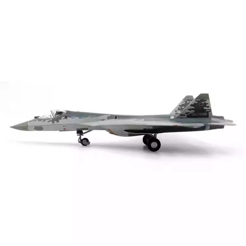 WLTK Sunburn Russia Air Force SU-57 Fighter Digital Camouflage 01 #SU 57 เครื่องประดับโมเดล 1/72