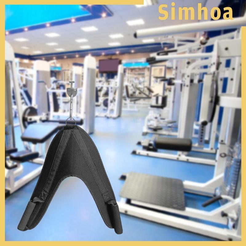 [SIMHOA] Gym Workout Ab Crunch Harness Ergonomic Back Crunch Strap เครื่องออกกําลังกายสิ่งที่แนบมาอุ