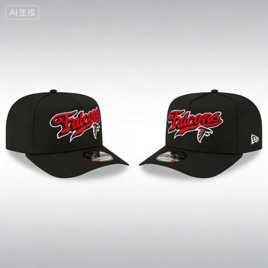 หมวก 9FIFTY A-Frame Snapback Atlanta Falcons Born สีดำและขาวนวล ปรับระดับได้ กันแดด เหมาะสำหรับชายแล