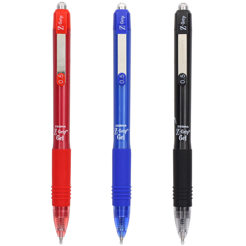 Japan Zebra JJ3 Zebra Zebra Gel Pen Z-Grip Series JJ3 Press Pen 0.5mm
