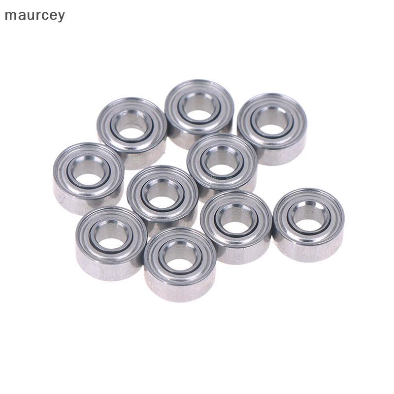 MAU 10pcs 683ZZ 3*7*3 มม.แบริ่งขนาดเล็ก Chrome เหล็ก 683 ZZ 2Z 683Z ภายใน Bore 3 มม.ขนาดเล็ก Deep Gr