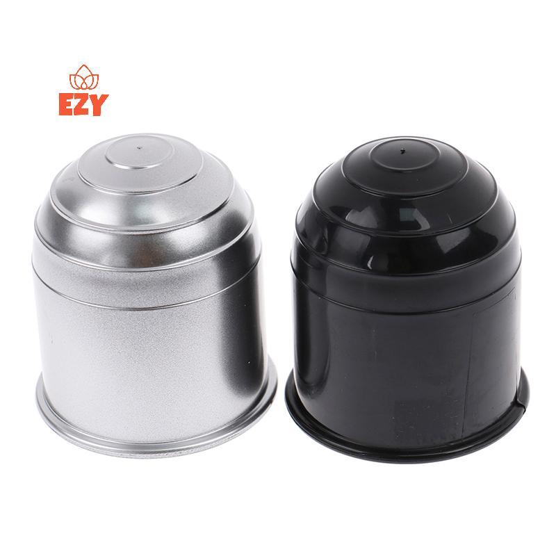 EZY Universal 50 มม.อุปกรณ์เสริม Bla Silver รถ Tow Bar Ball ฝาครอบใหม่