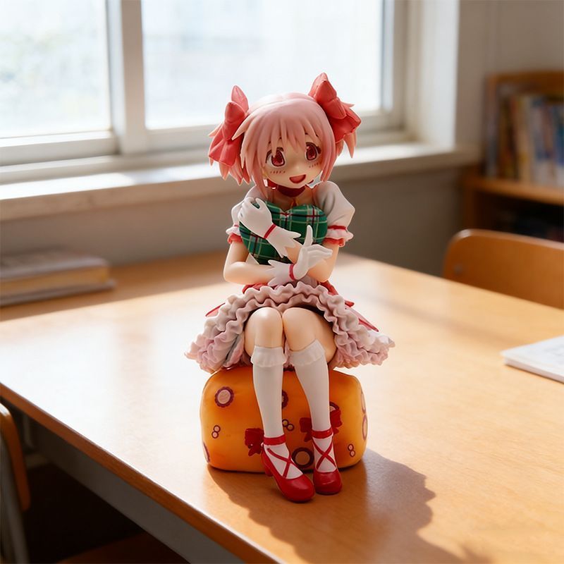 【พร้อมส่ง】madoka magica figure akemi homura kaname madoka tomoe mami miki sayaka charlotte puella ma