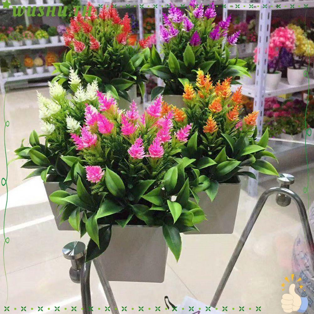 WUSHU กระถางบ้านกลางแจ้งสํานักงานเทียม