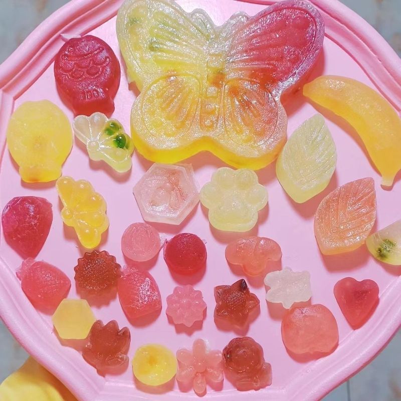 新品/现货少女网红高颜值水晶琥珀糖New Product/in Stock: High-appearance Crystal Amber Candy for Girls and Internet Ce