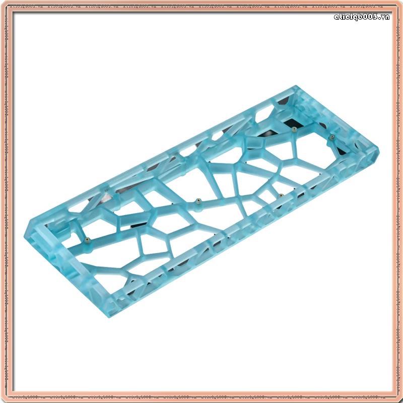 [QBTC] GH60 Hole Hollow Keyboard Case Matte PC วัสดุสําหรับ Gh60/Wooting60/DZ60 Mechanical Keyboard 