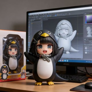 Cuckoo Gaga-Little Penguin S+Top Version Administrator Pengu…