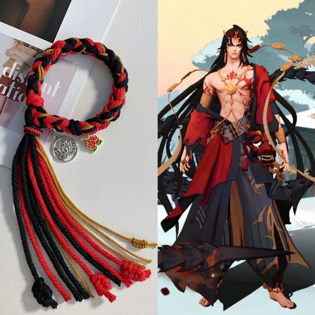New Product#Onmyoji Merchandise Original Lemon Handmade Yomi no Orochi Onikumaru Asura God Shitou Ti