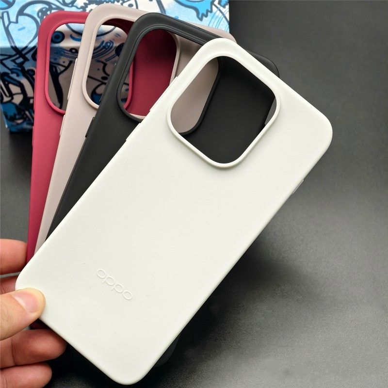 สําหรับ OPPO Find X9 Original Case Ultra Thin Slim Soft กันกระแทกยางผิว Matte ฝาหลัง