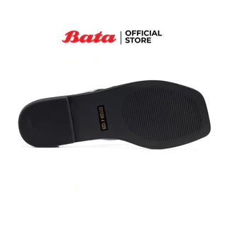 Bata บาจา รองเท้าแตะแฟชั่น หูหนีบ ส้นแบน สำหรับผู้หญิง รุ่น ODILIA สีดำ 5316324 สีเงินดำ 5311324