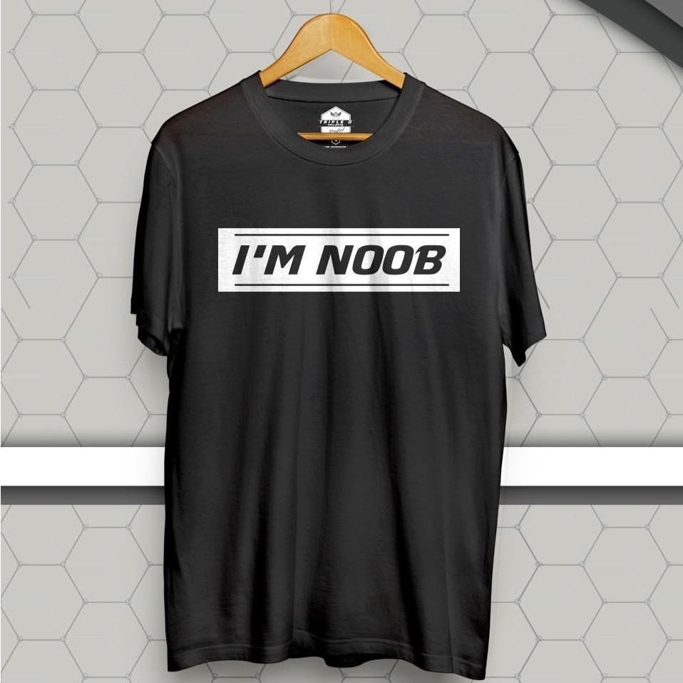 COD- HOT เสื้อยืด Mobile LEGENDS IM NOOB PREMIUM   S-5XL