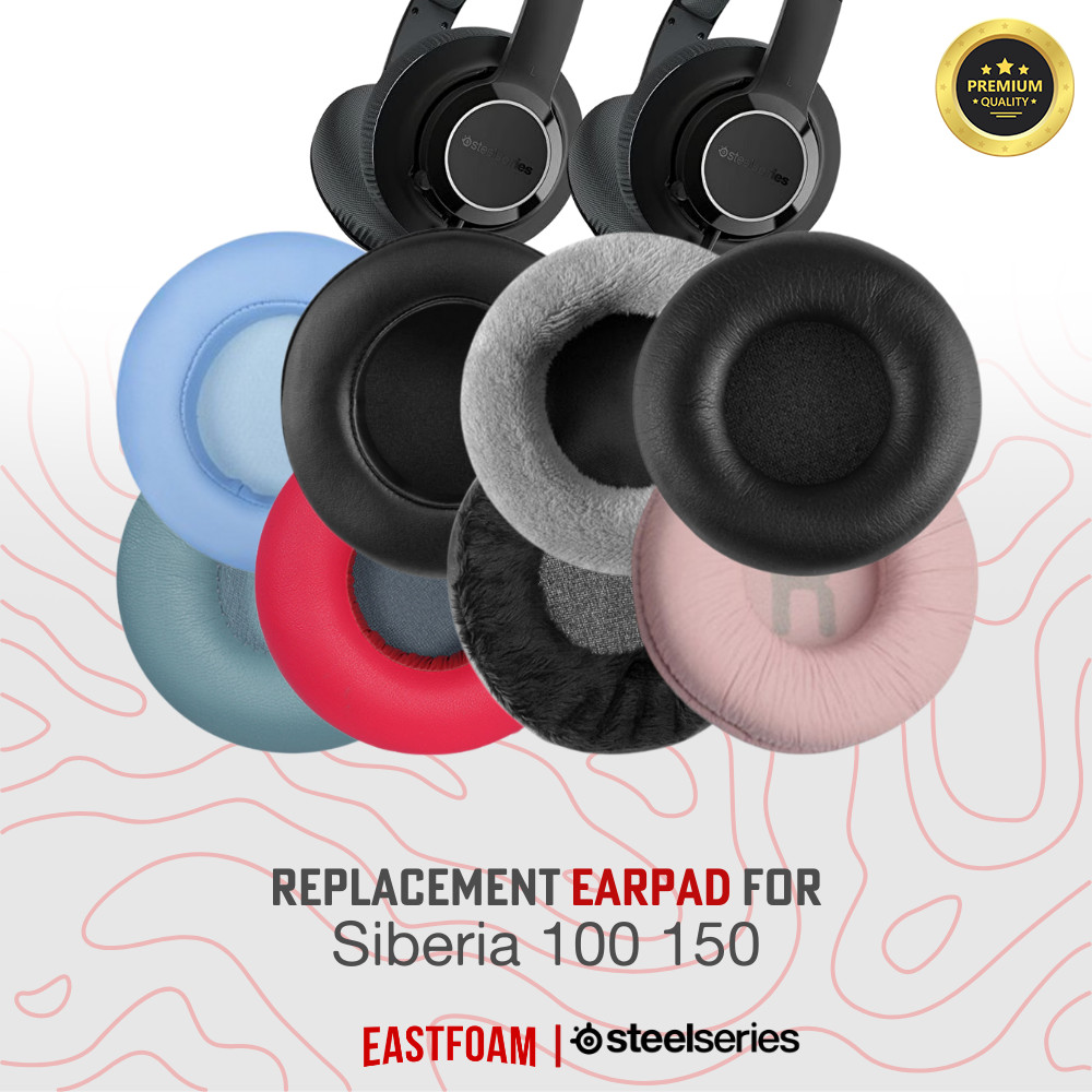 Earpad Ear Cushion Earcup Ear Pad Steelseries Siberia 100 150 แผ่นโฟม