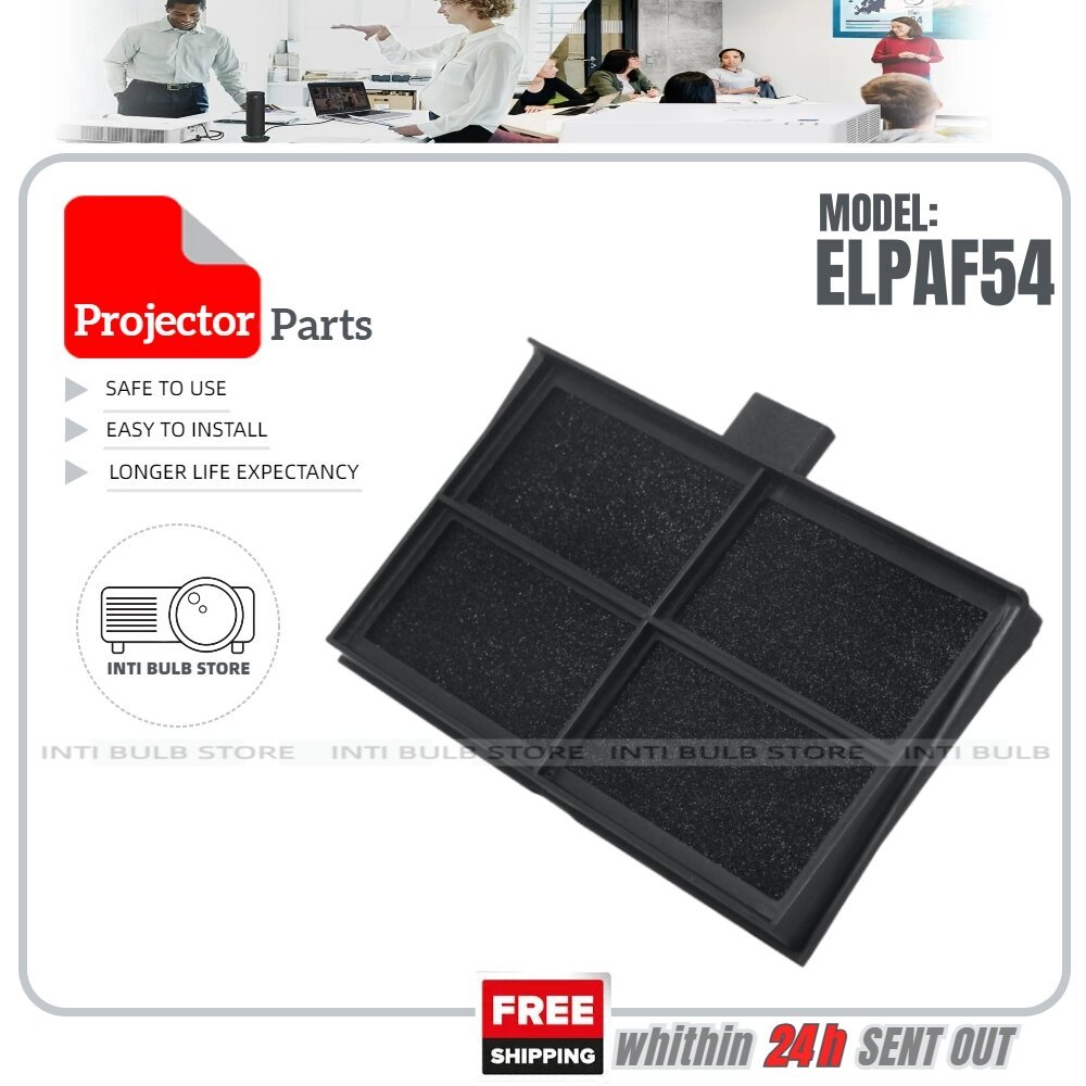 สําหรับ Epson ELPAF54 โปรเจคเตอร์กรองอากาศ V13H134A54 Home Cinema 2100 2200 Power Lite 1288 970 980W