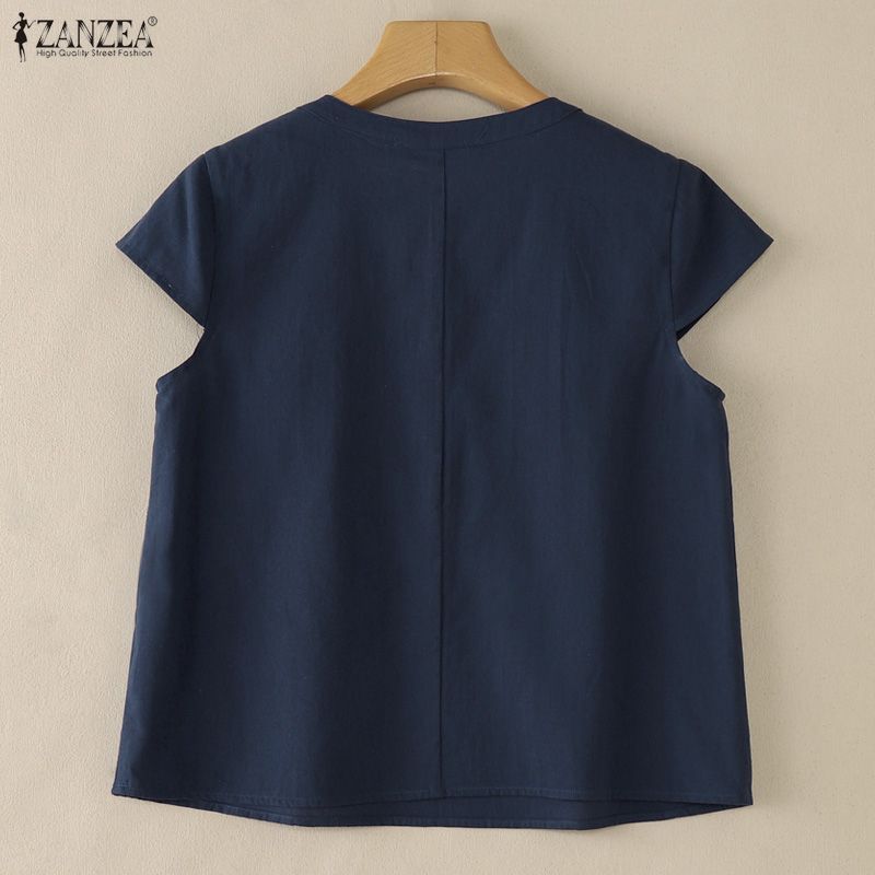 เสื้อผ้าสำหรับวันหยุดของผู้หญิง สไตล์เกาหลี แขน Raglan ดีไซน์เรียบหรูกับปุ่มเดียว — صورة 8