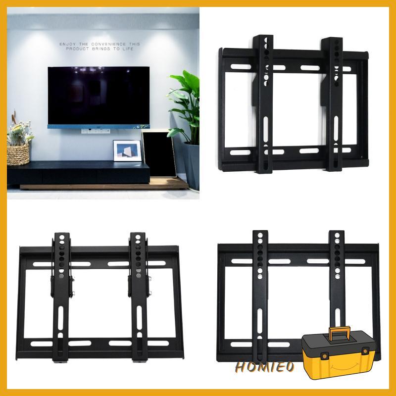 HOMIE0 14-43 นิ้ว Universal TV Mount Monitors Wall สนับสนุน PC หน้าจอวงเล็บคงที่สําหรับ LED LCD โทรท
