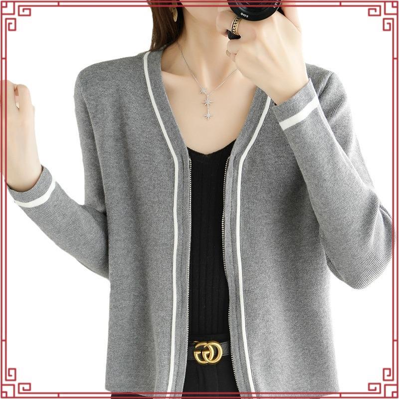 Cuddle.official - Molly Zip Cardigan🎅🏻 (เสื้อคลุมไหมพรมแขนยาวซิปหน้า)