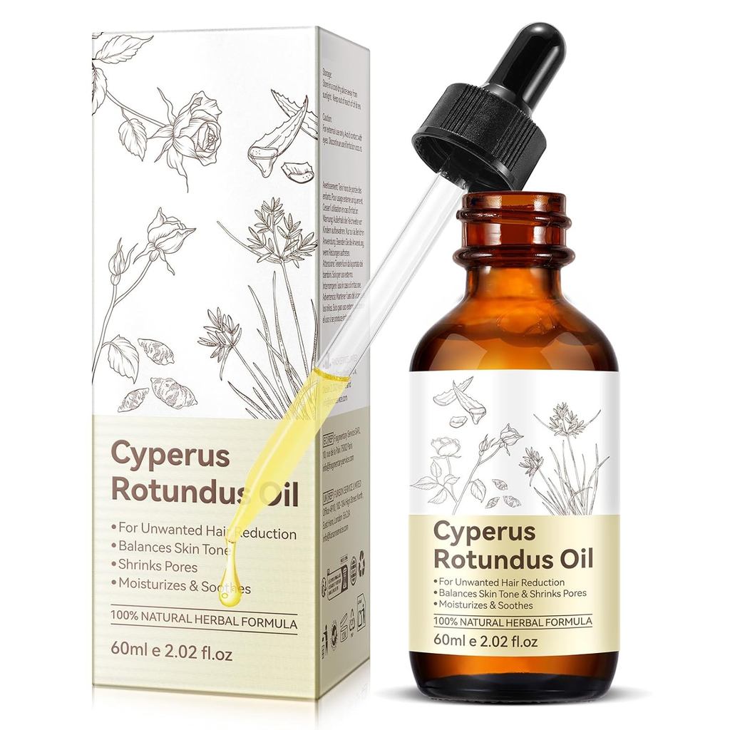 Cyperus Rotundus Oil, Cyperus Rotundus Oil for Hair Removal, Natural Moisturizing Cyprus สําหรับผิวเ