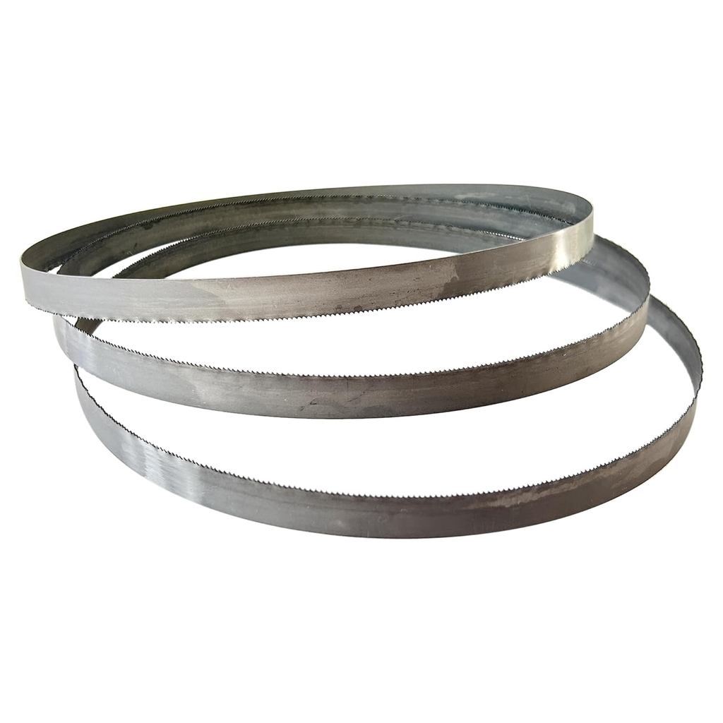 FOXBC ใบเลื่อยวงเดือน 30-9/16 นิ้ว 18 TPI, 30-9/16" x 1/2" x .020", ทดแทนสําหรับเลื่อยสายพานโลหะ Mil