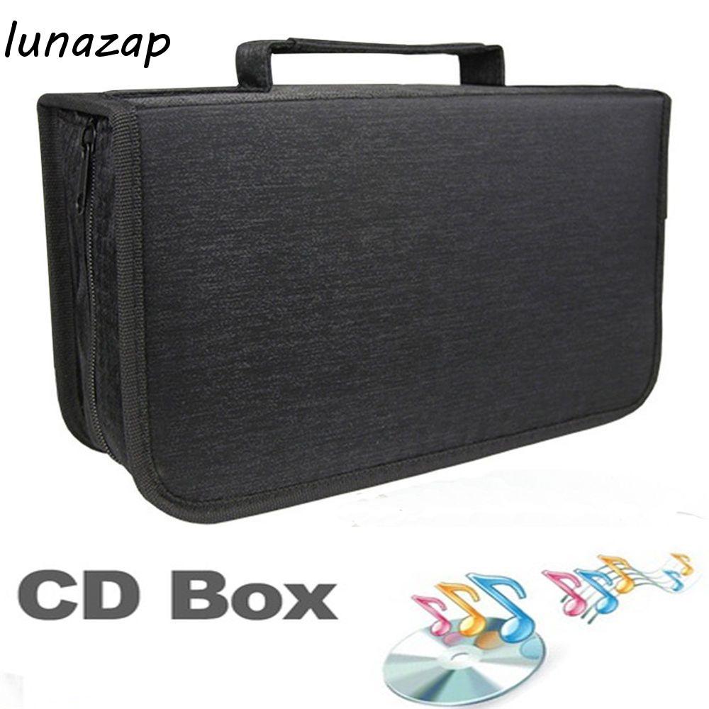 LUNAZAP Storage Bag 128 Disc CD DVD VCD แบบพกพารวบรวมอัลบั้มทนทานผู้ถือ