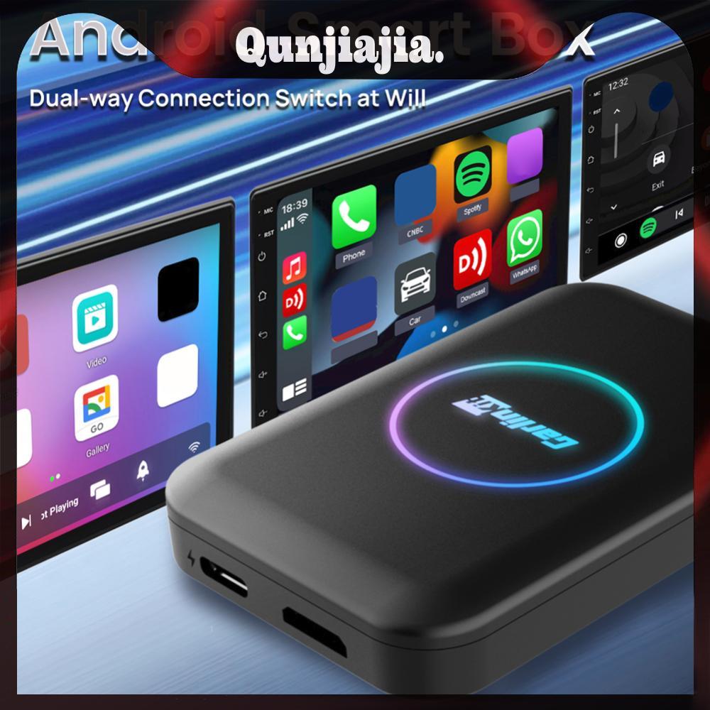 Wired To Wireless Carplay & Android Auto AI Box Plug & Play 2.4G+5G WiFi (32G)