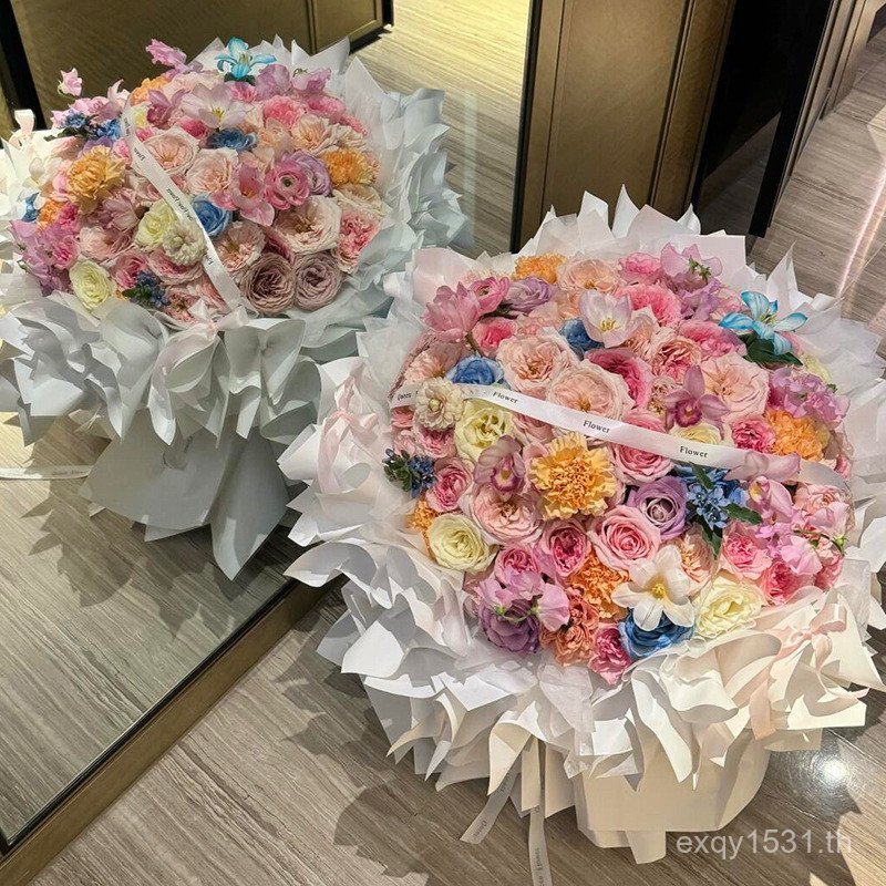 ช่อดอกไม้ Beauty Rose Dopamine Girl Soap ทานาบาตะ ดอกไม้จําลอง ของขวัญวันเกิดคิตตี้ น้ําผึ้ง ส่ง Imm