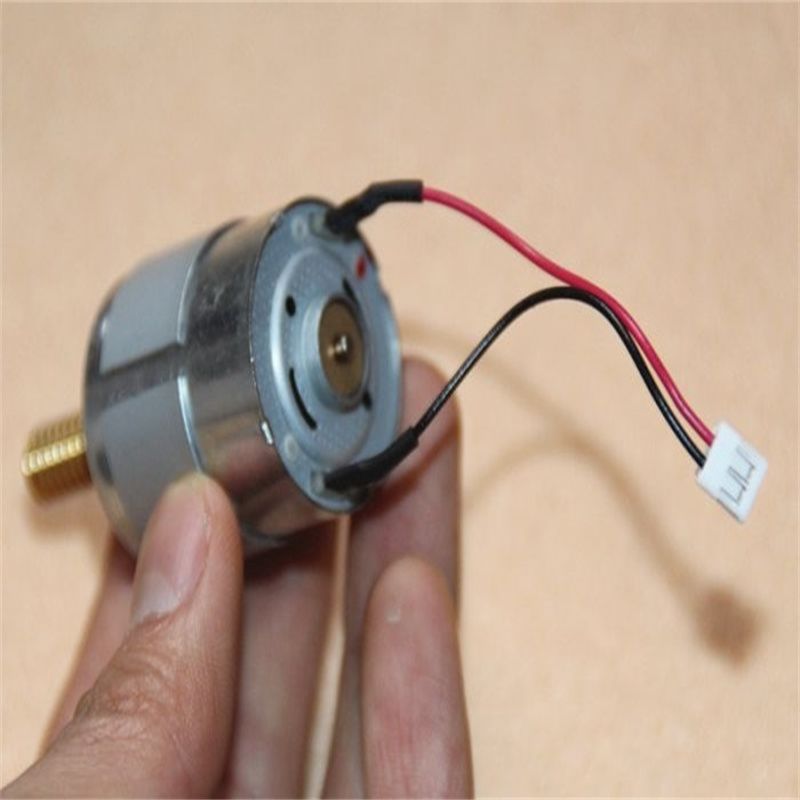 มอเตอร์ขนาดเล็ก Wanzhidada 365 รุ่น OT-RK-365PH DC 24V 17000 RPM พร้อมเกียร์หนอน/สายไฟในตัว