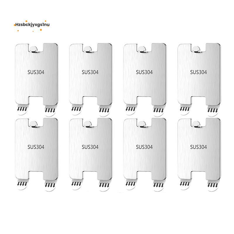 Hzsbckjyxgs1nuAdhesive Metal Picture Wall Hanger ไม่มีเล็บ, Damage Free Hanging Frame Hanger, ไม่มีเ