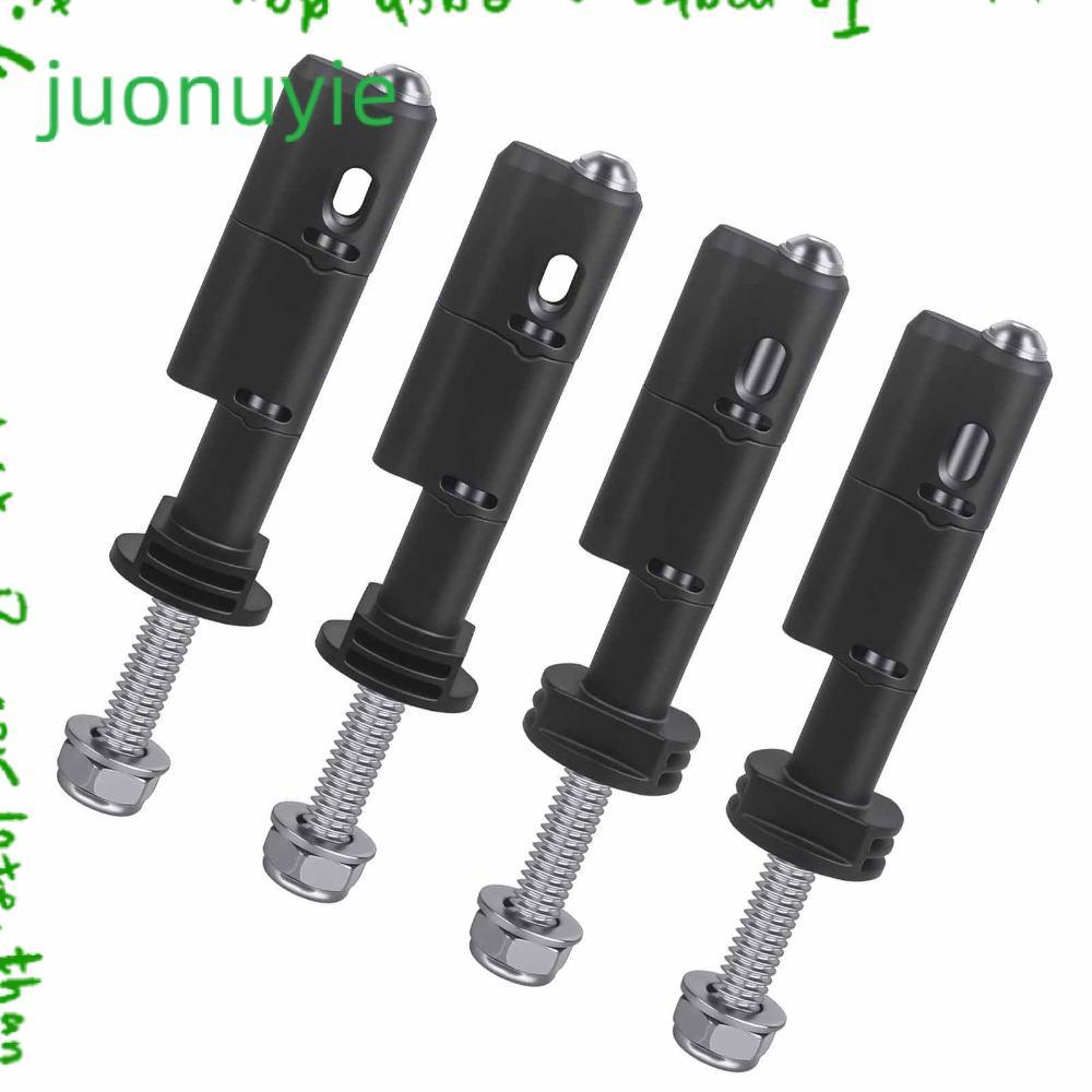 JUONUYIE หมุดยึดบอร์ดลาก 4 ชิ้น, การออกแบบล็อคเข้ากันได้กับ หมุดยึด MaxTrax MKII, สแตนเลส 140 มม.ควา